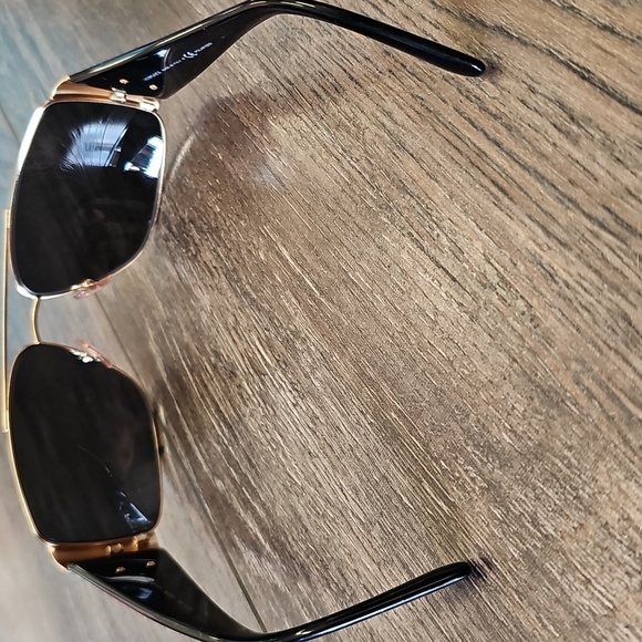 Versace, Black, Gold, Sunglasses, Polarized, Men, Unisex, Classic, Luxury, - Picture 3 of 9